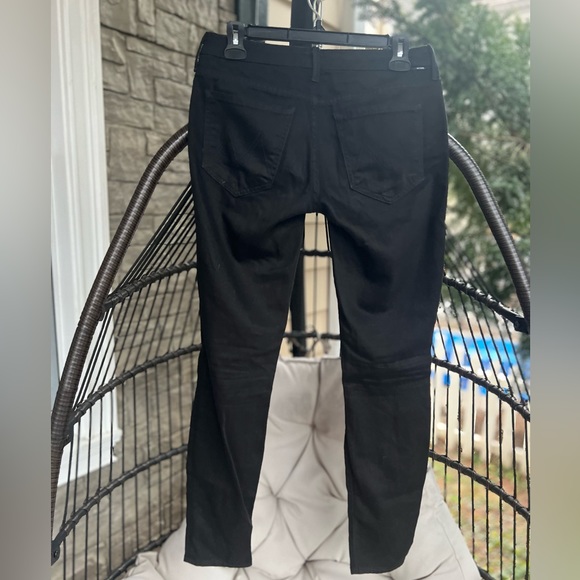 MOTHER THE LOOKER BLACK JEANS A MODEL SPY SIZE 27 - Picture 12 of 13